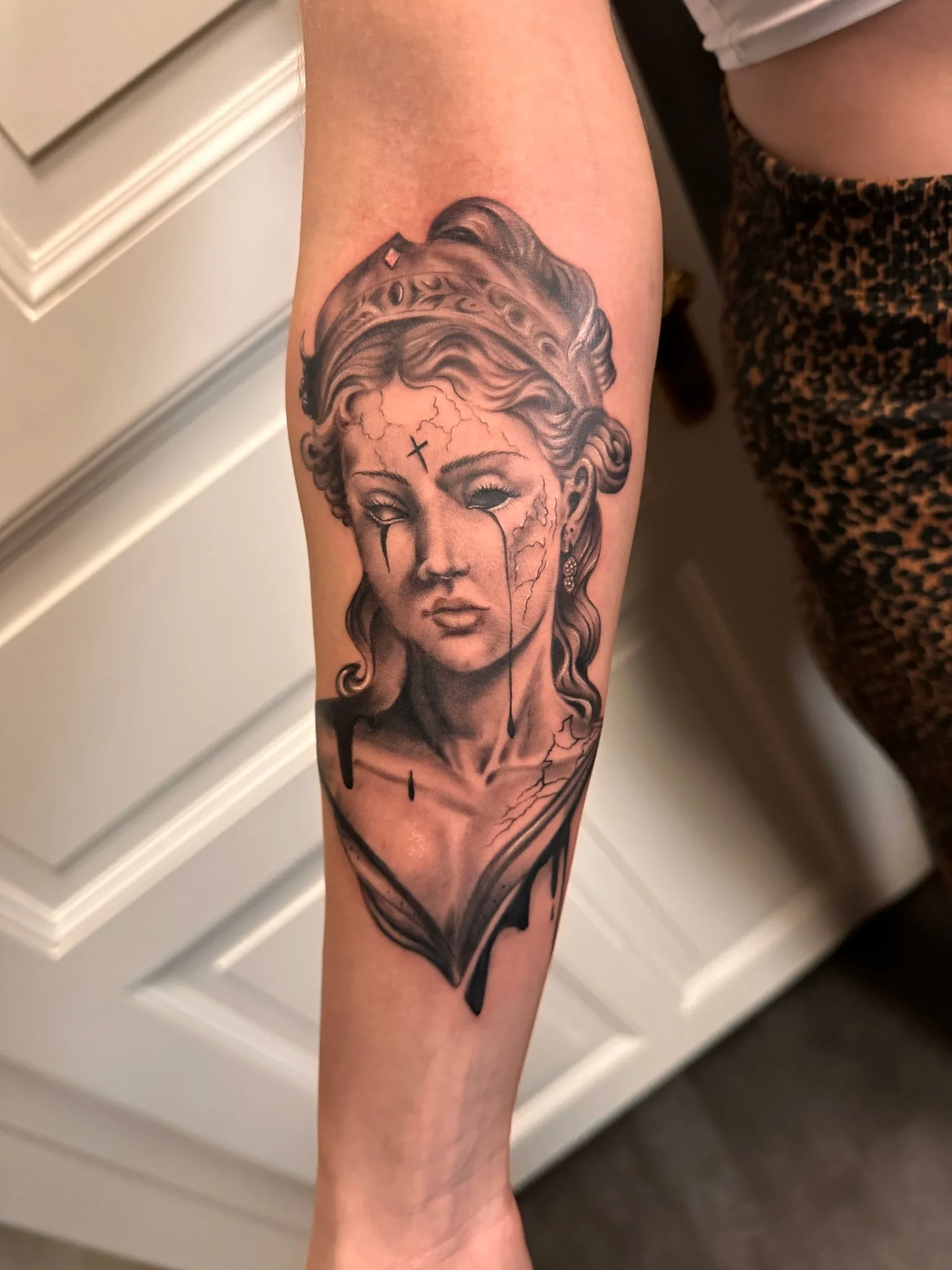 Black & Grey Realism tattoo by Schahab Tattoo