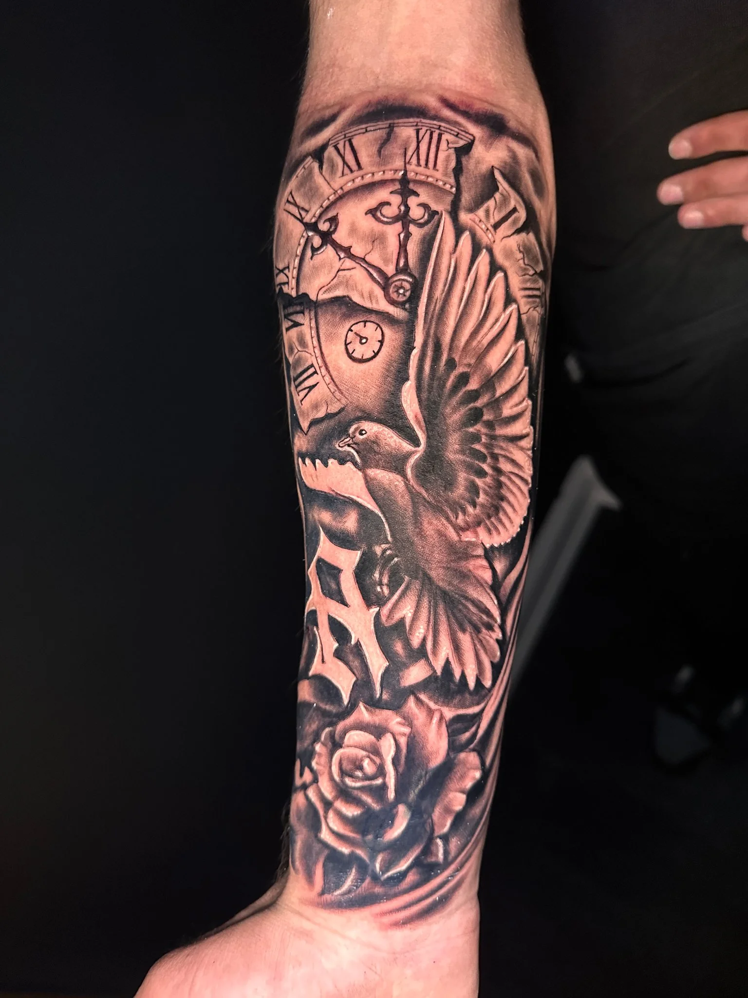 Black & Grey Realism tattoo