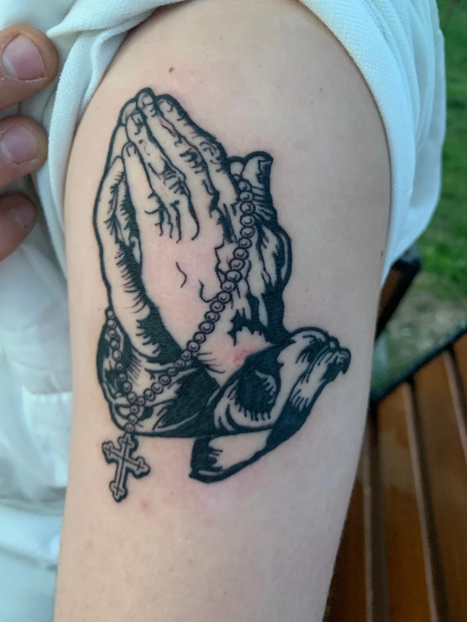 Black & Grey tattoo by Nina Gotsuli