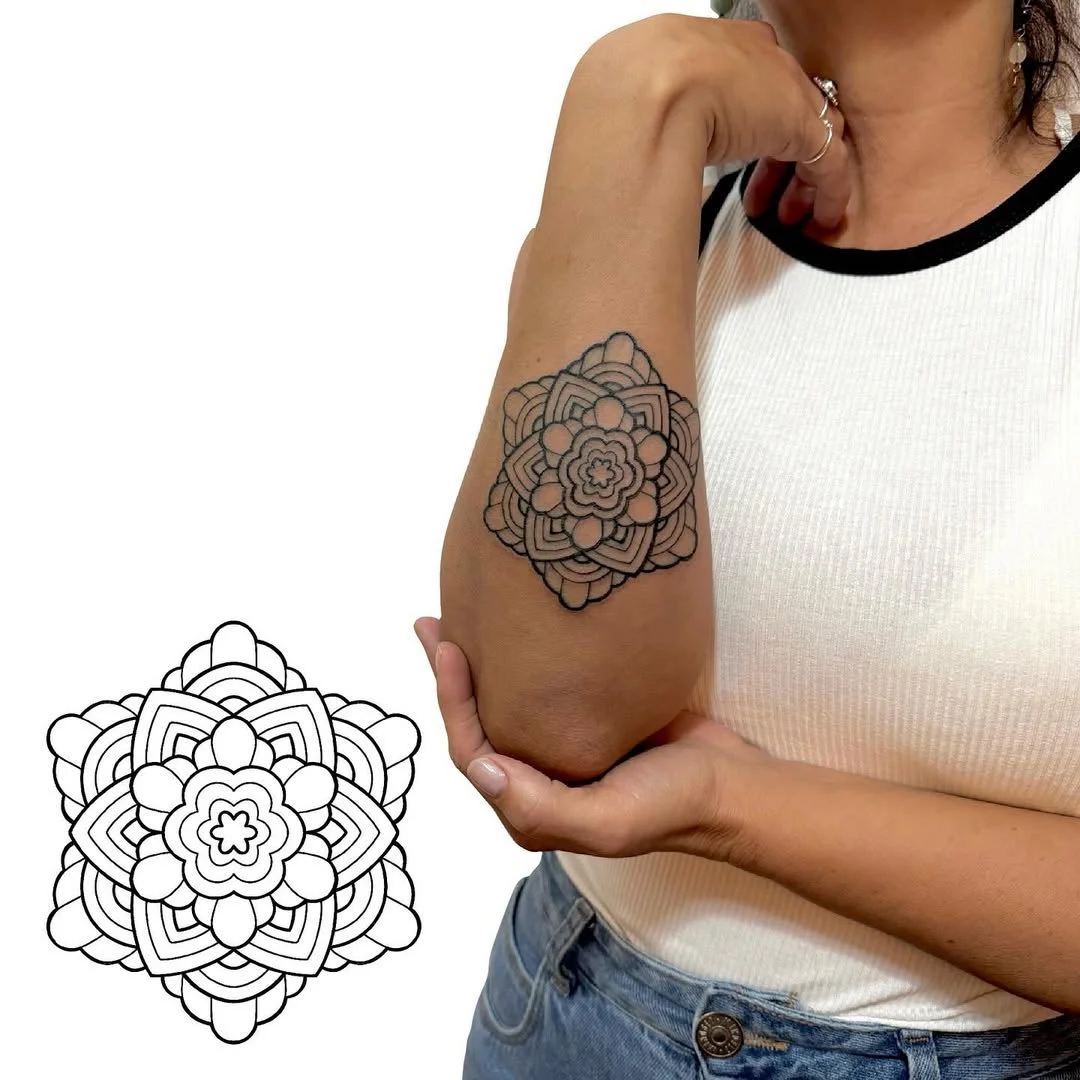 Mandala tattoo by Eduardo Gonçalves da Silva Filho