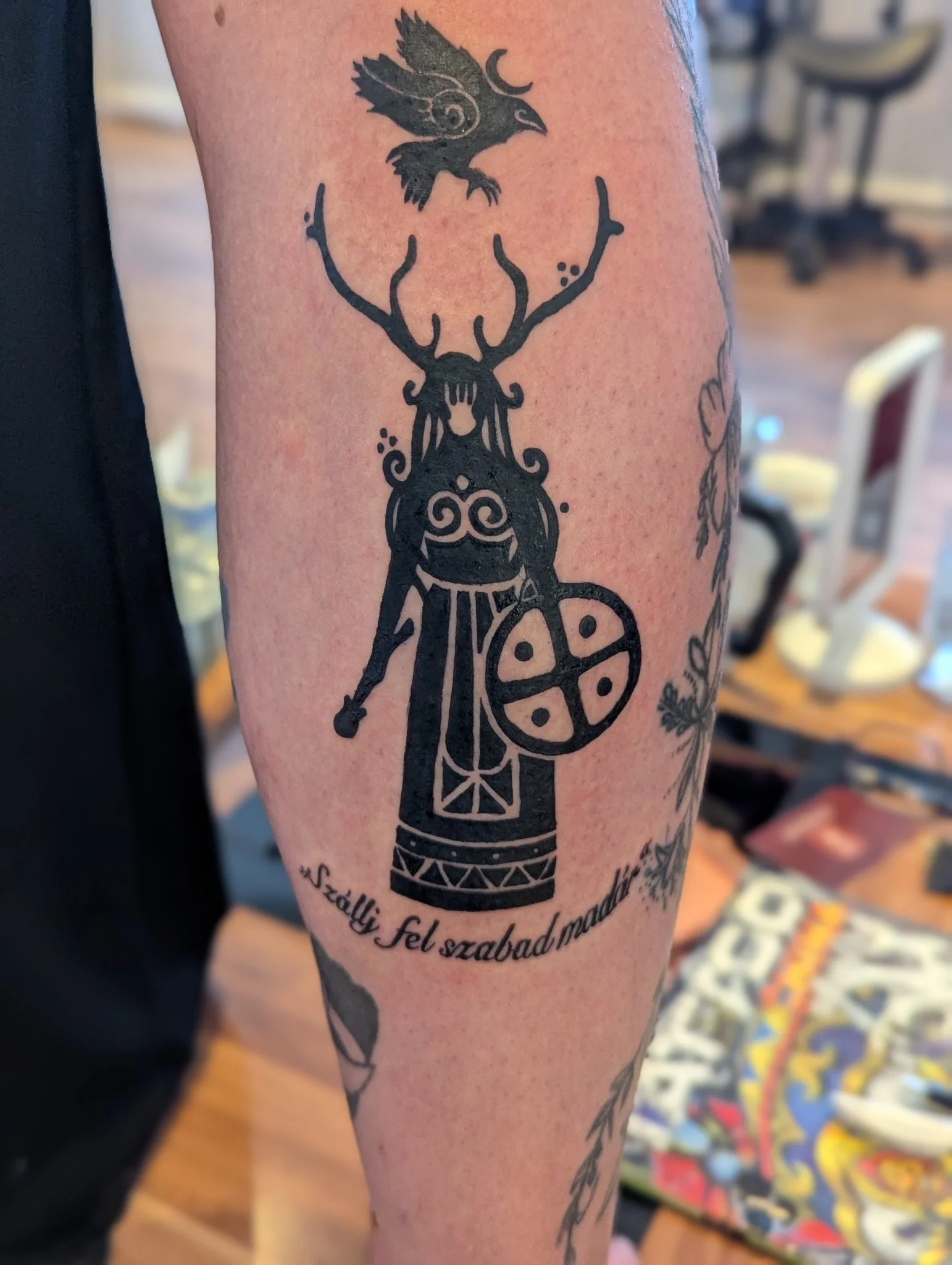 Illustrative tattoo by thulzak