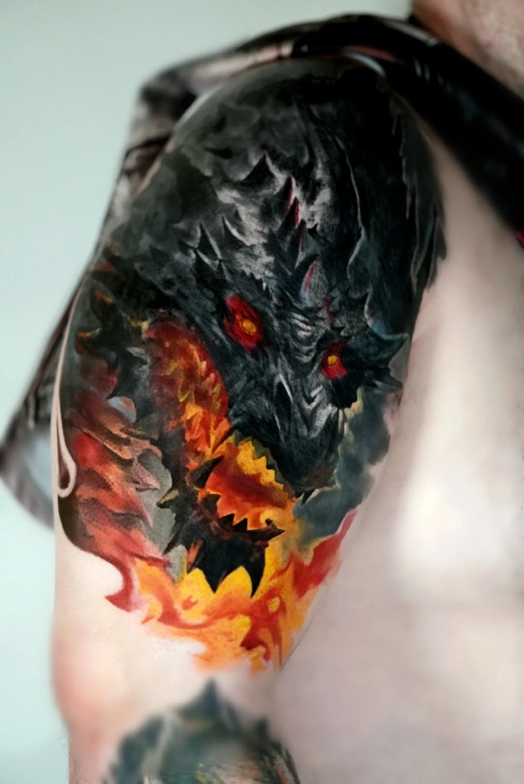 Color Realism tattoo by Roxxtattoo