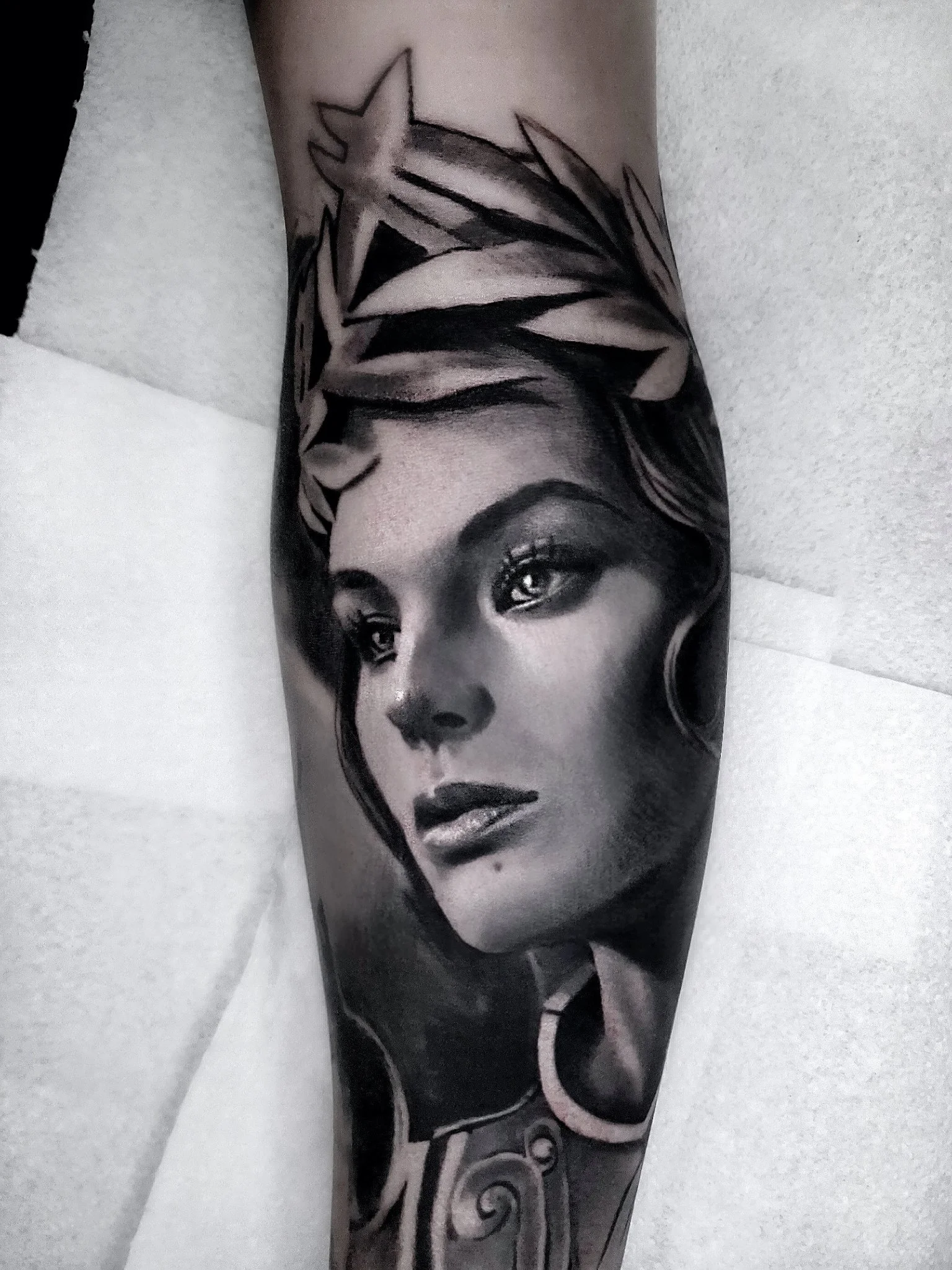 Black & Grey Realism tattoo
