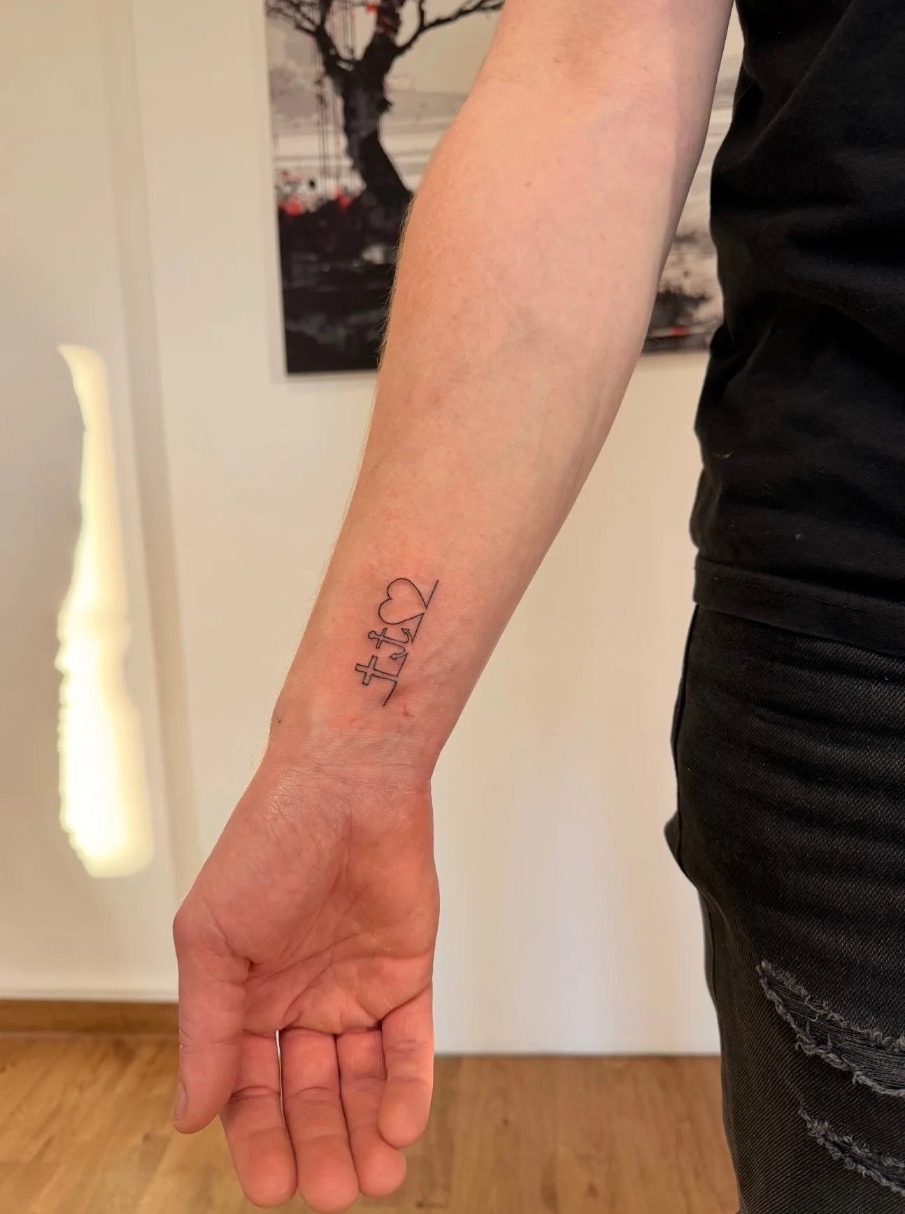 Fine Line tattoo