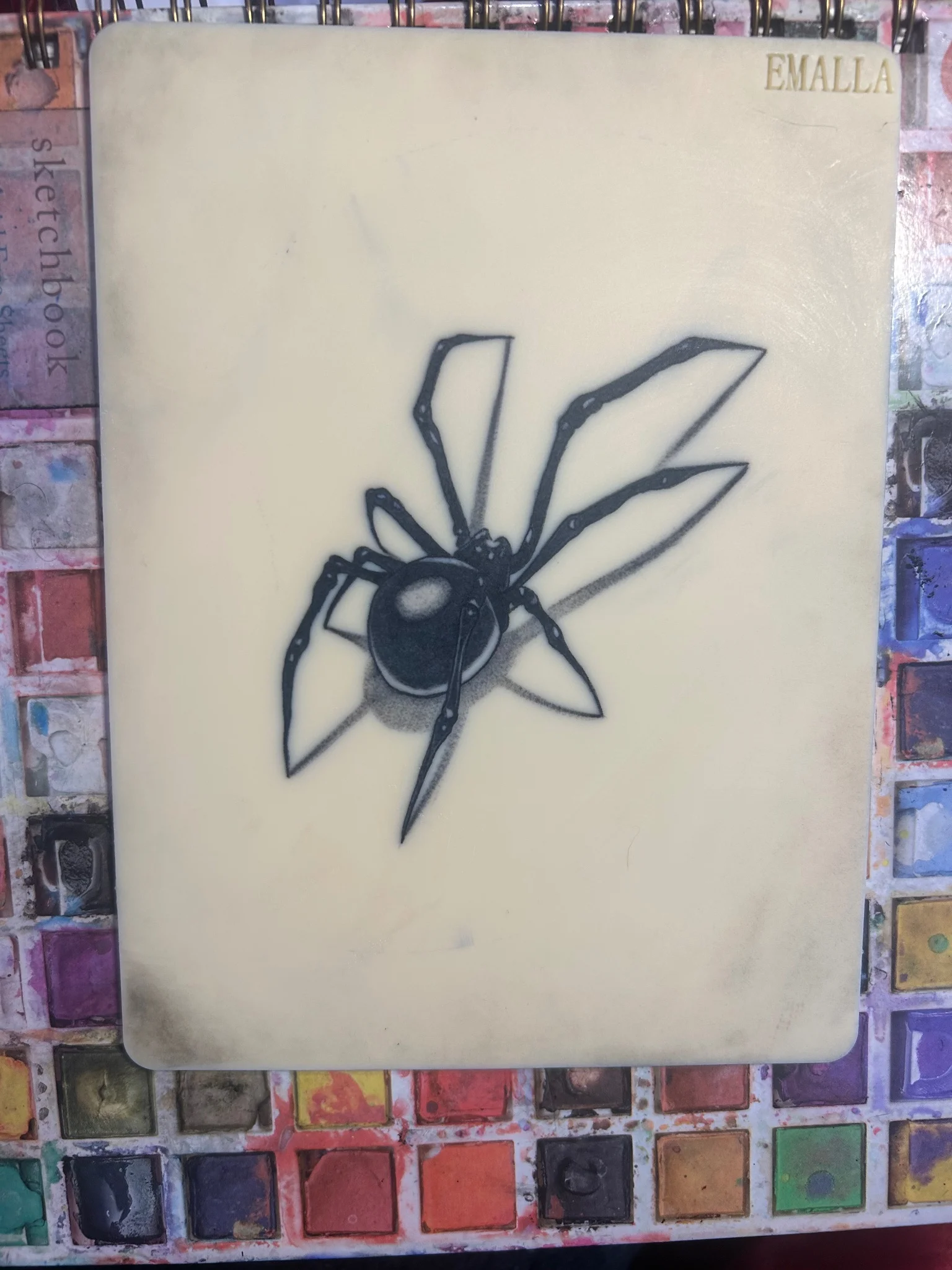 Illustrative tattoo by Kyla Patrick