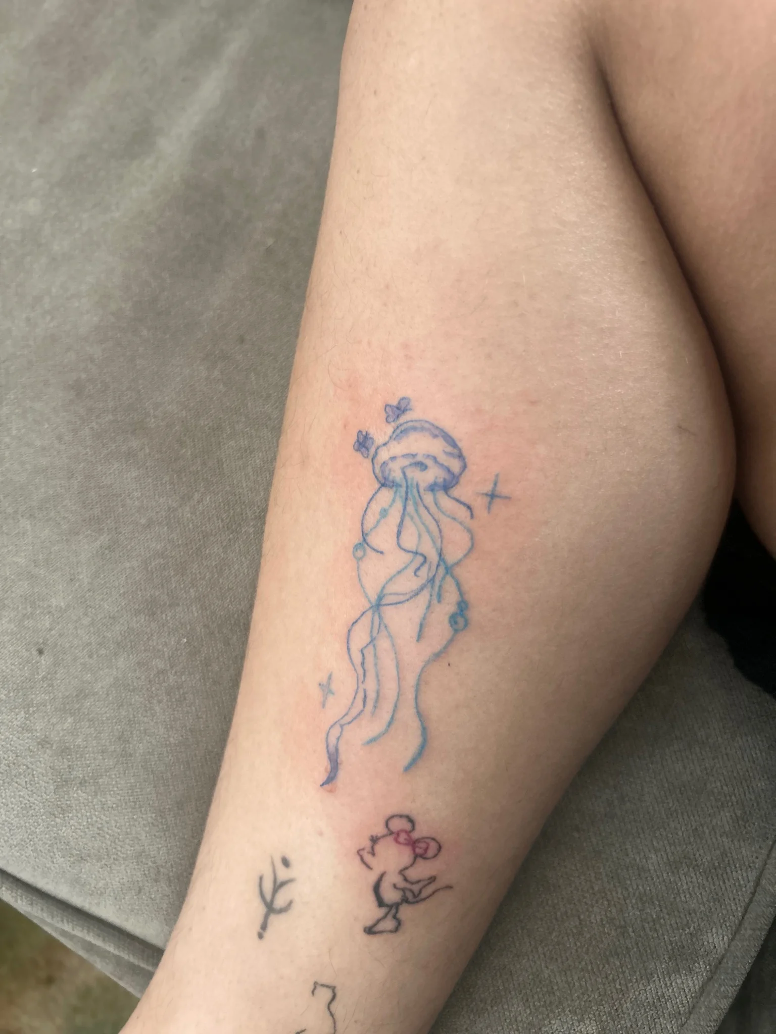 Illustrative tattoo by Kyla Patrick