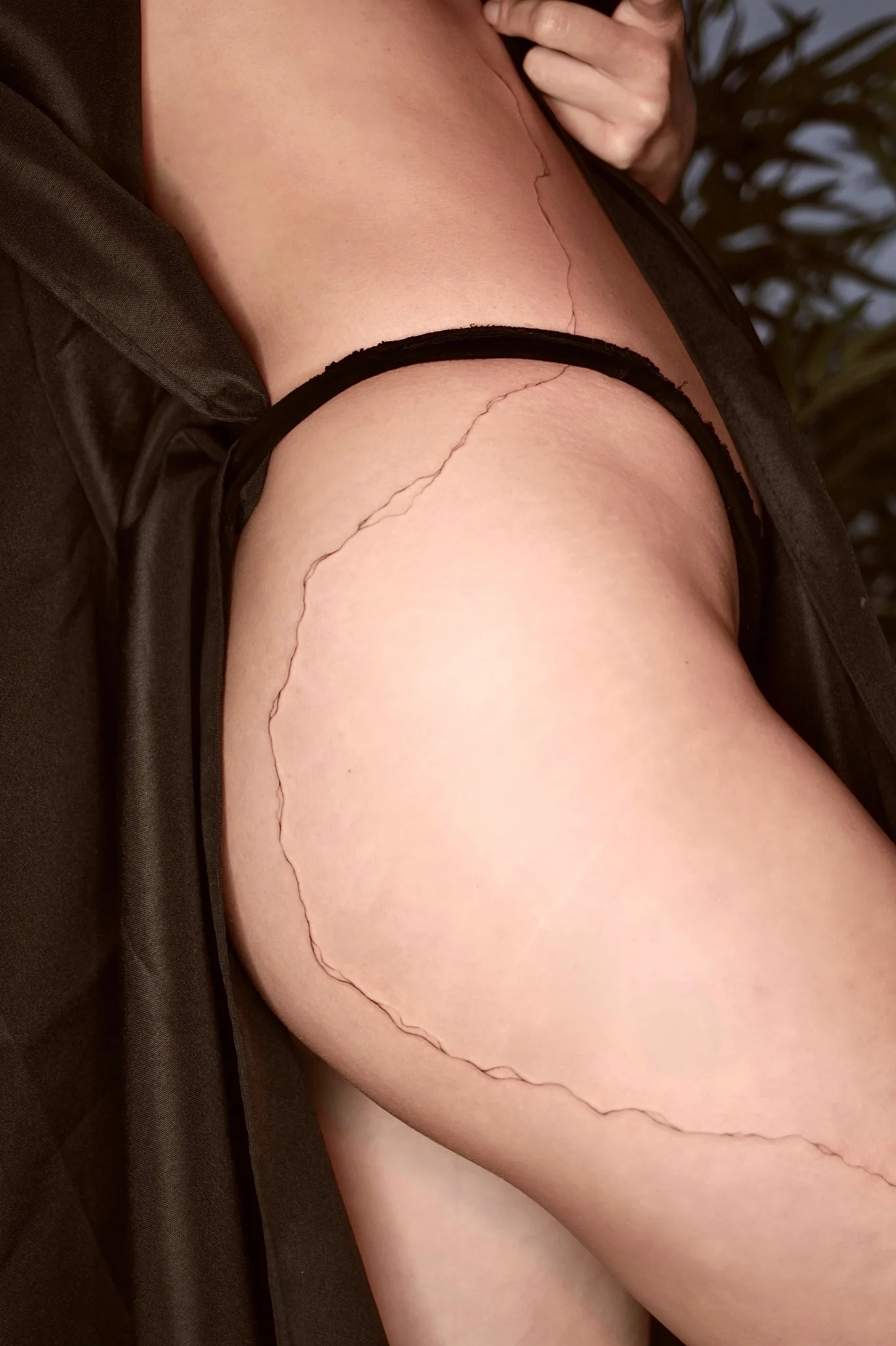 Minimalist tattoo by Alina Amberland