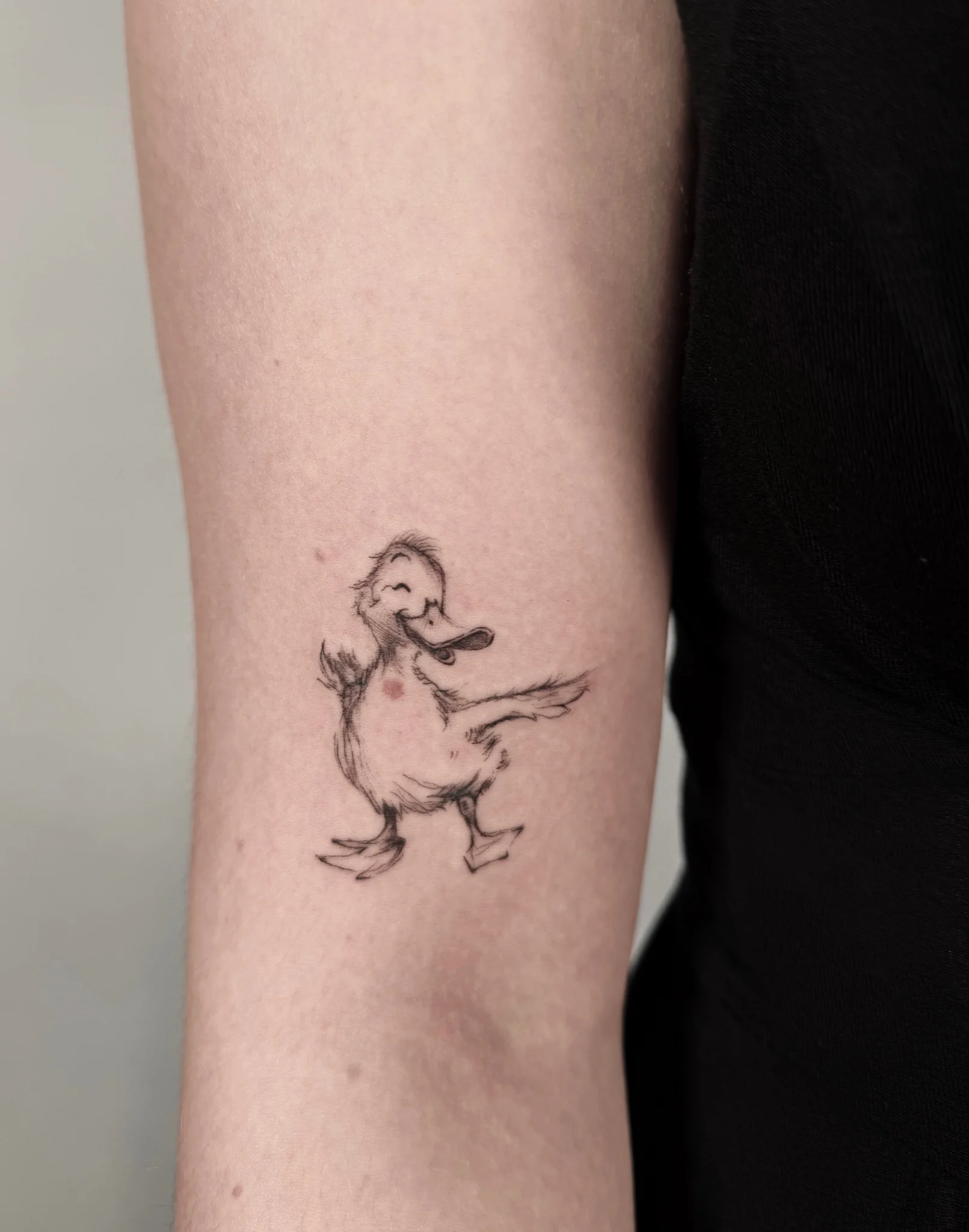 Illustrative tattoo by Alina Amberland