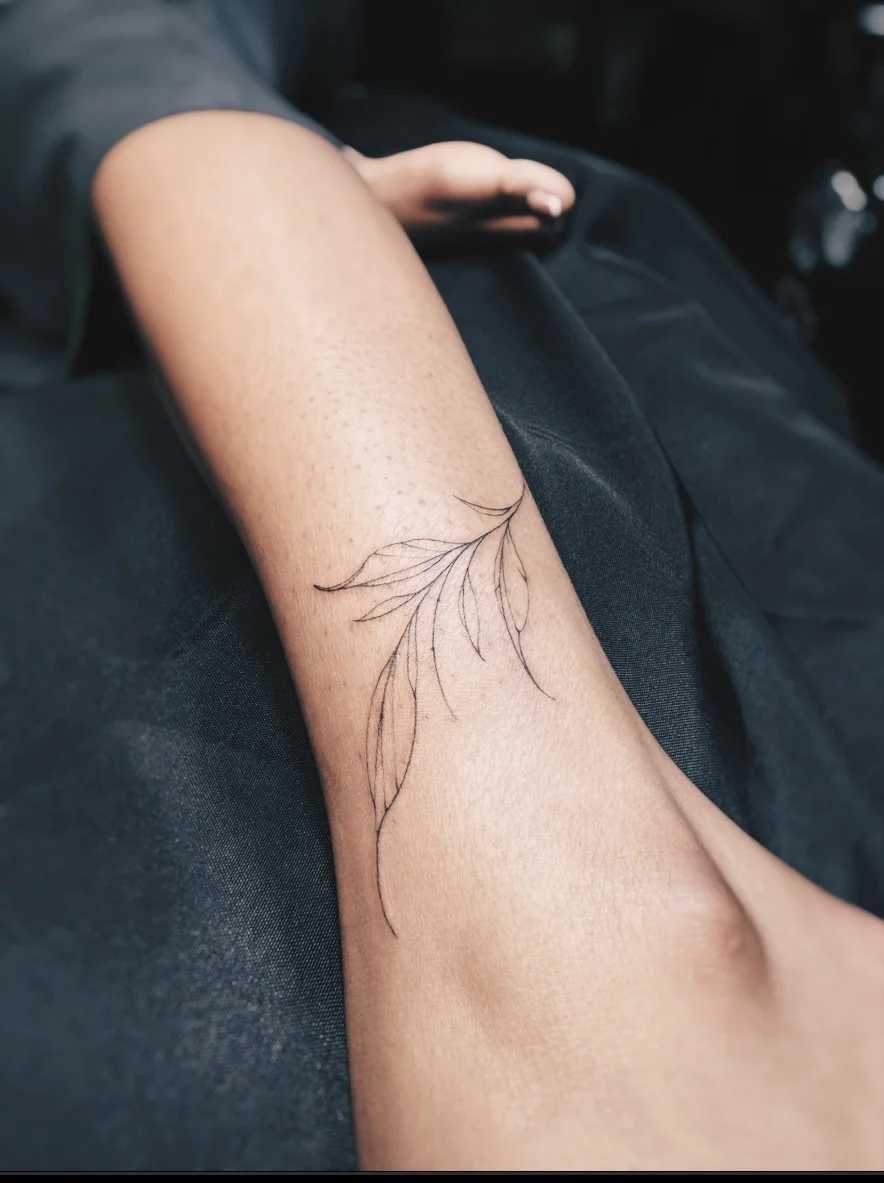 Botanical tattoo