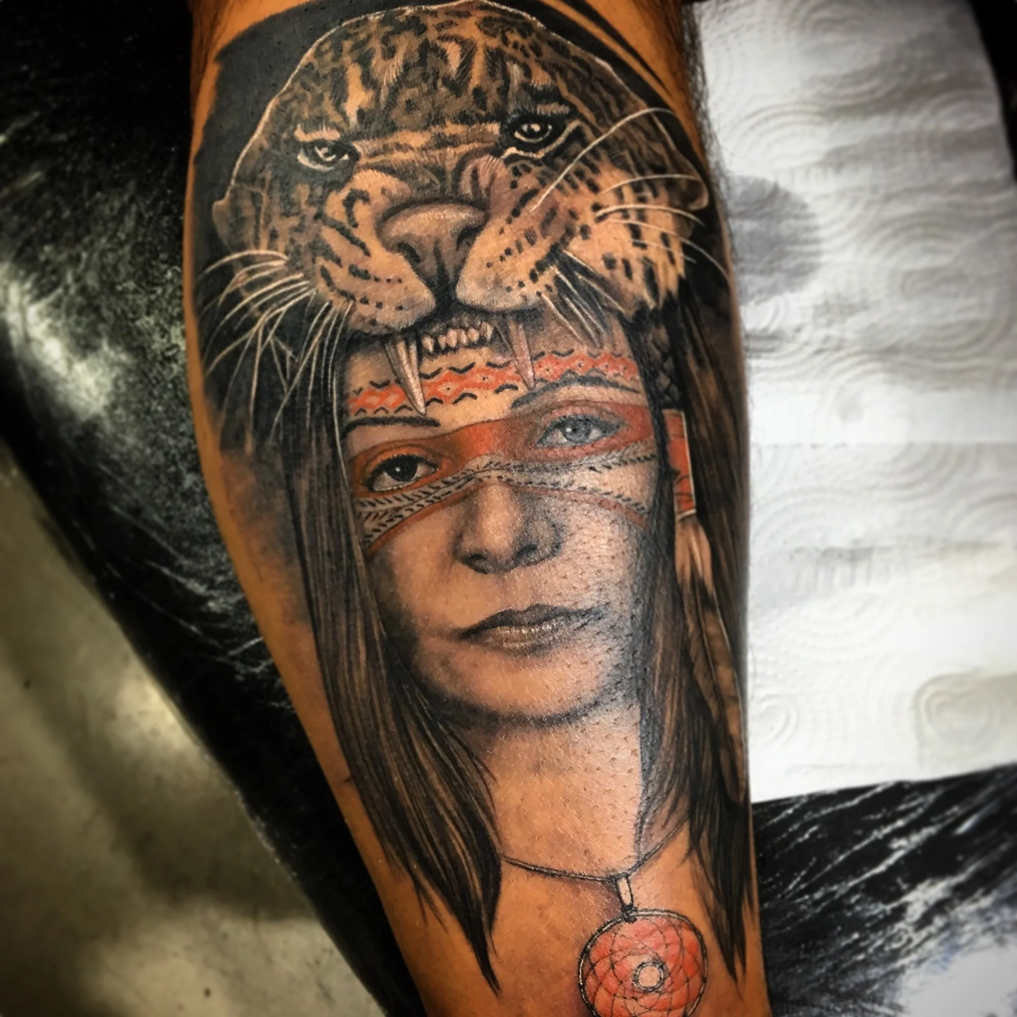 Color Realism tattoo by Marcelo Souza