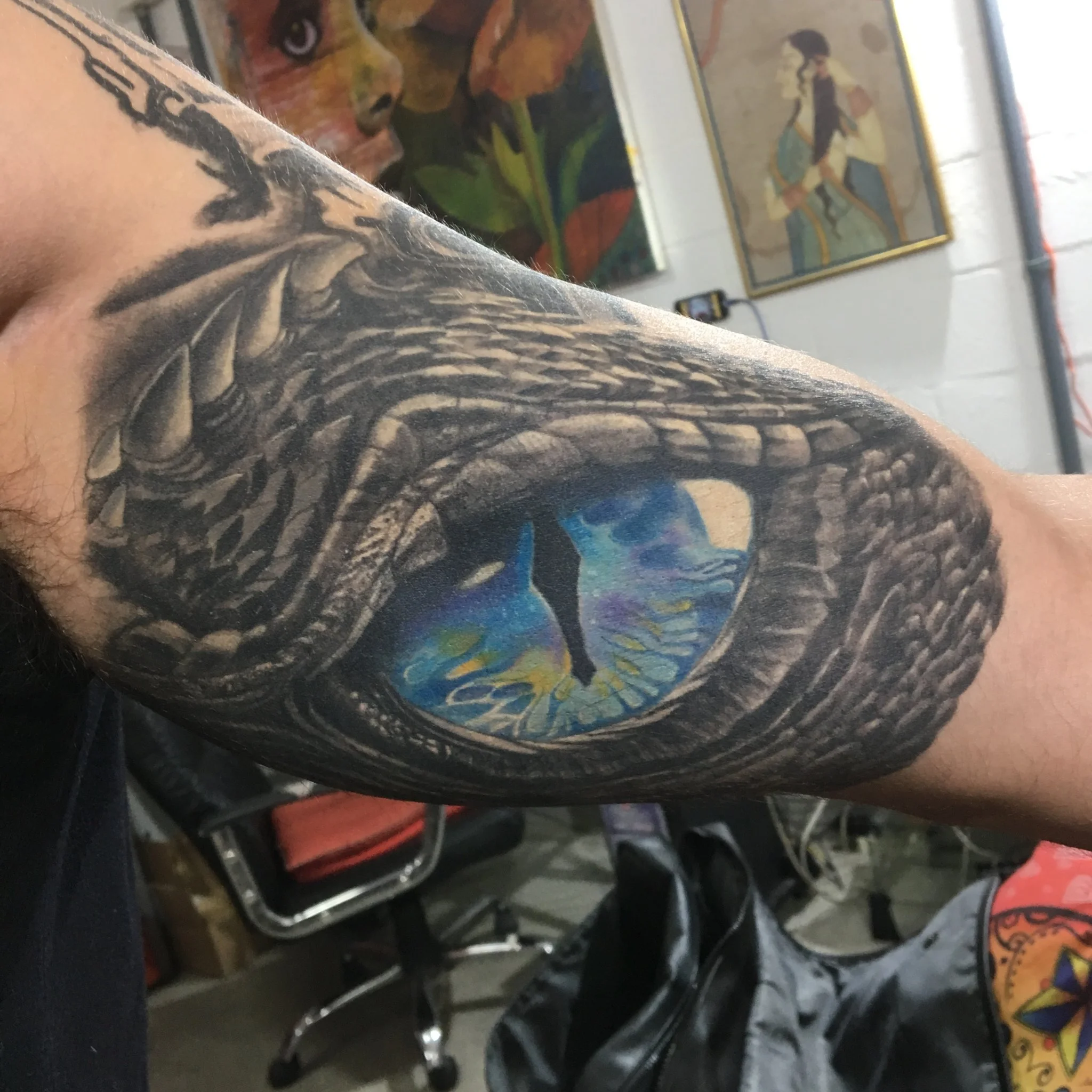 Black & Grey Realism tattoo by Marcelo Souza