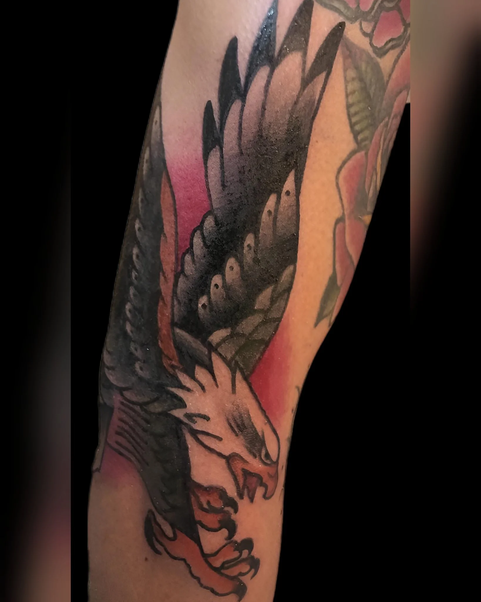 Neo-Traditional tattoo by poyofink