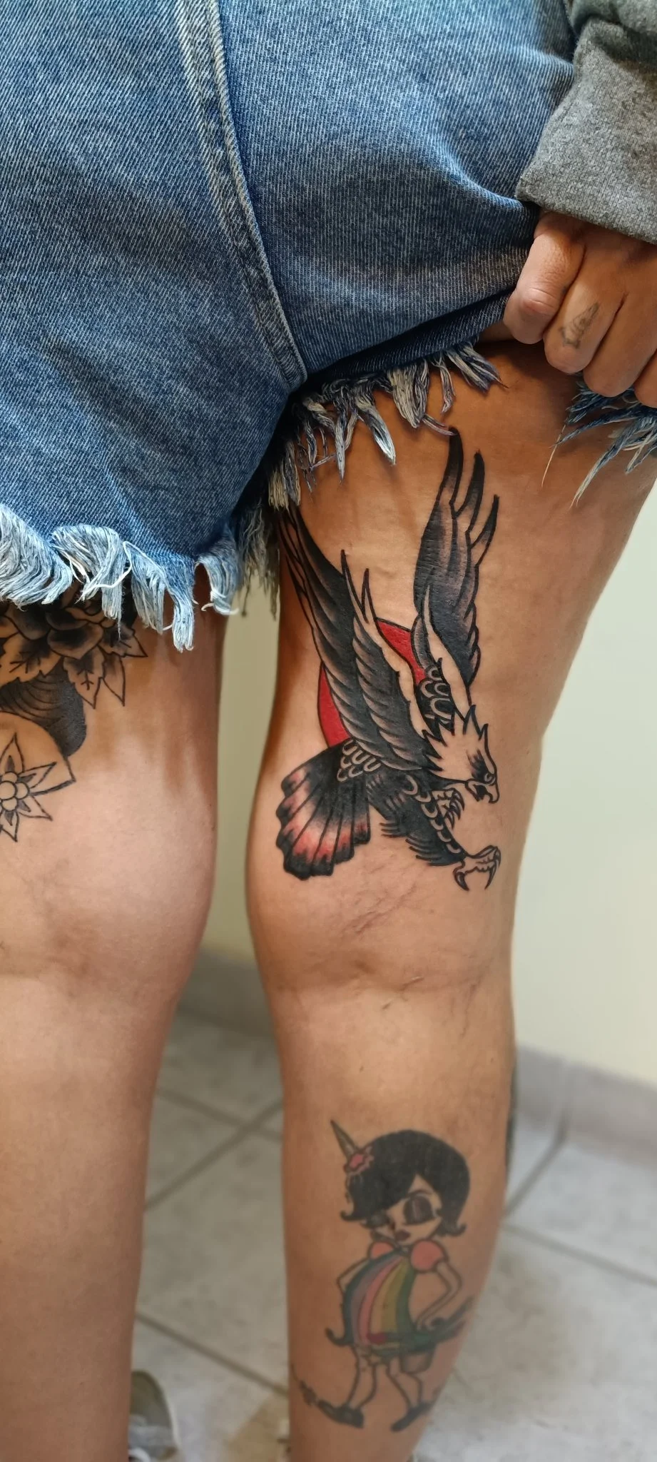 American Traditional tattoo by poyofink
