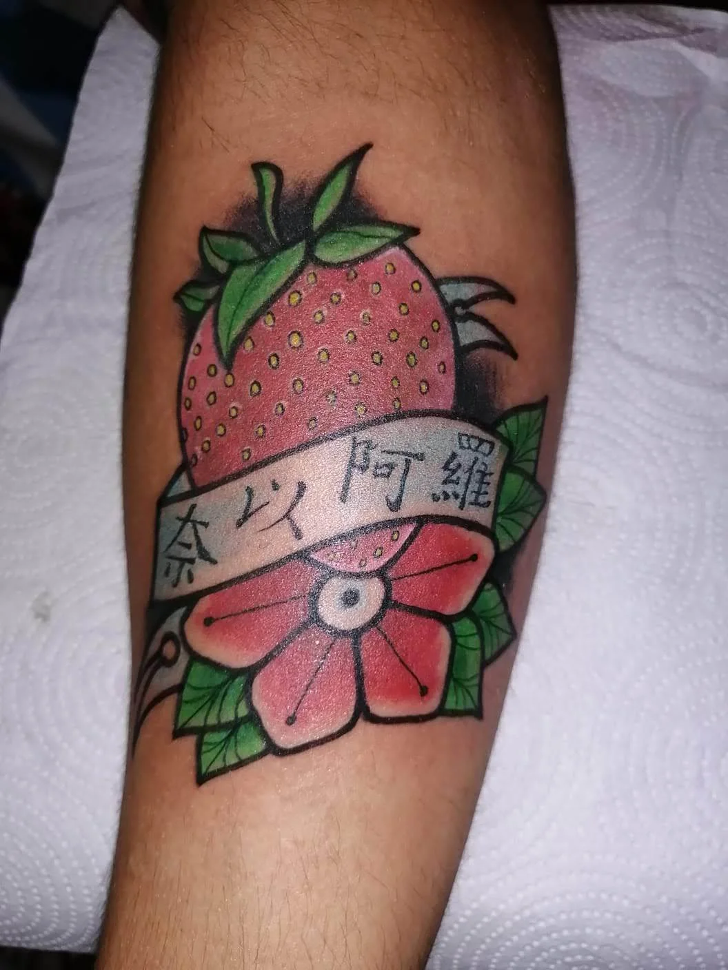 Neo-Traditional tattoo by poyofink