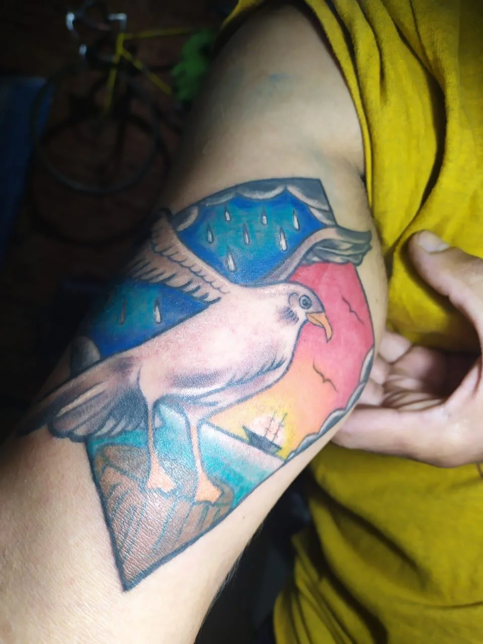 Neo-Traditional tattoo by poyofink