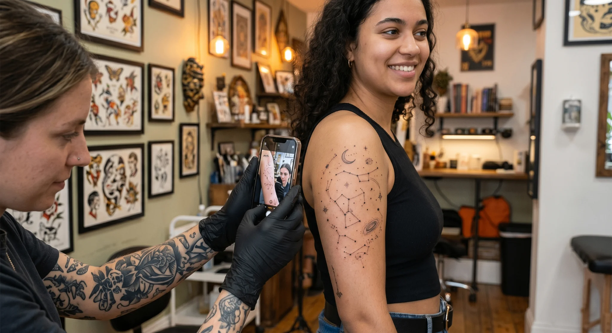 Fine Line tattoo