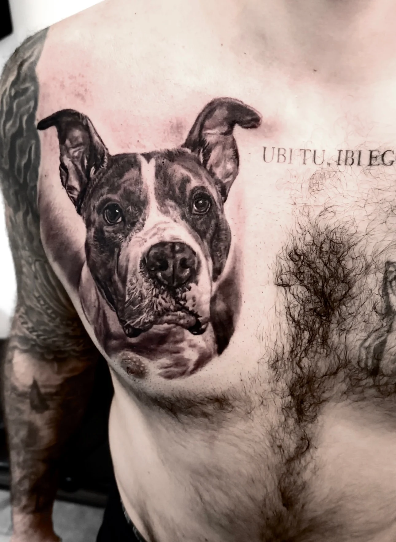 Black & Grey Realism tattoo