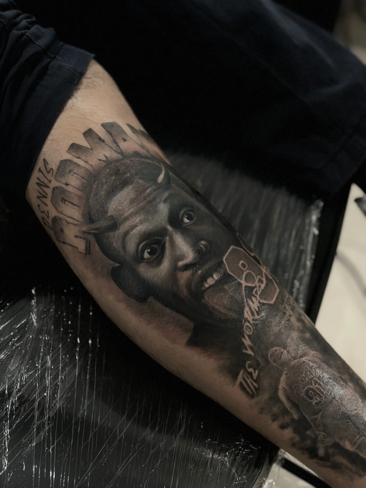 Black & Grey Realism tattoo by fer morales