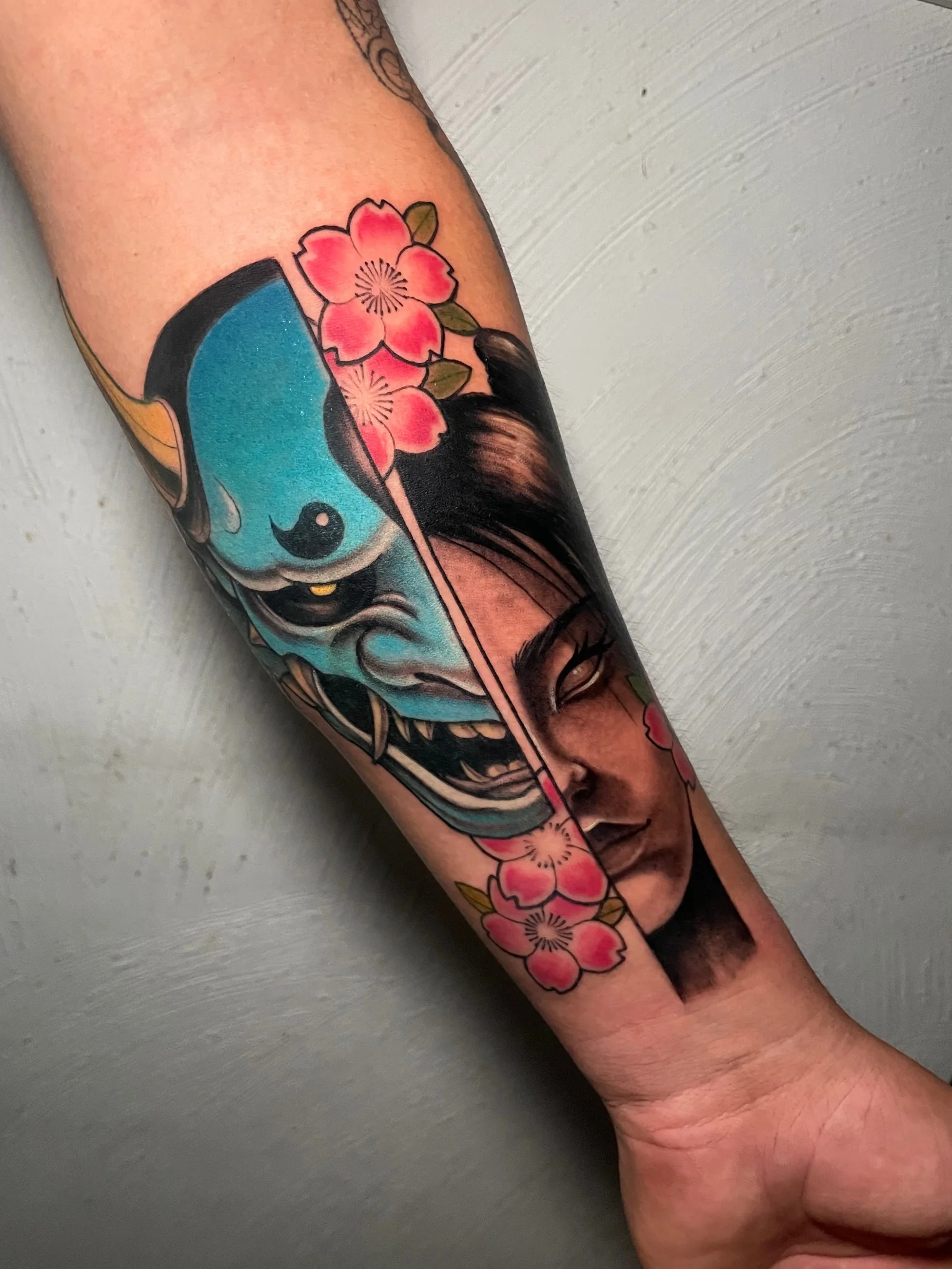 Neo-Traditional tattoo by Disanty Tattoo