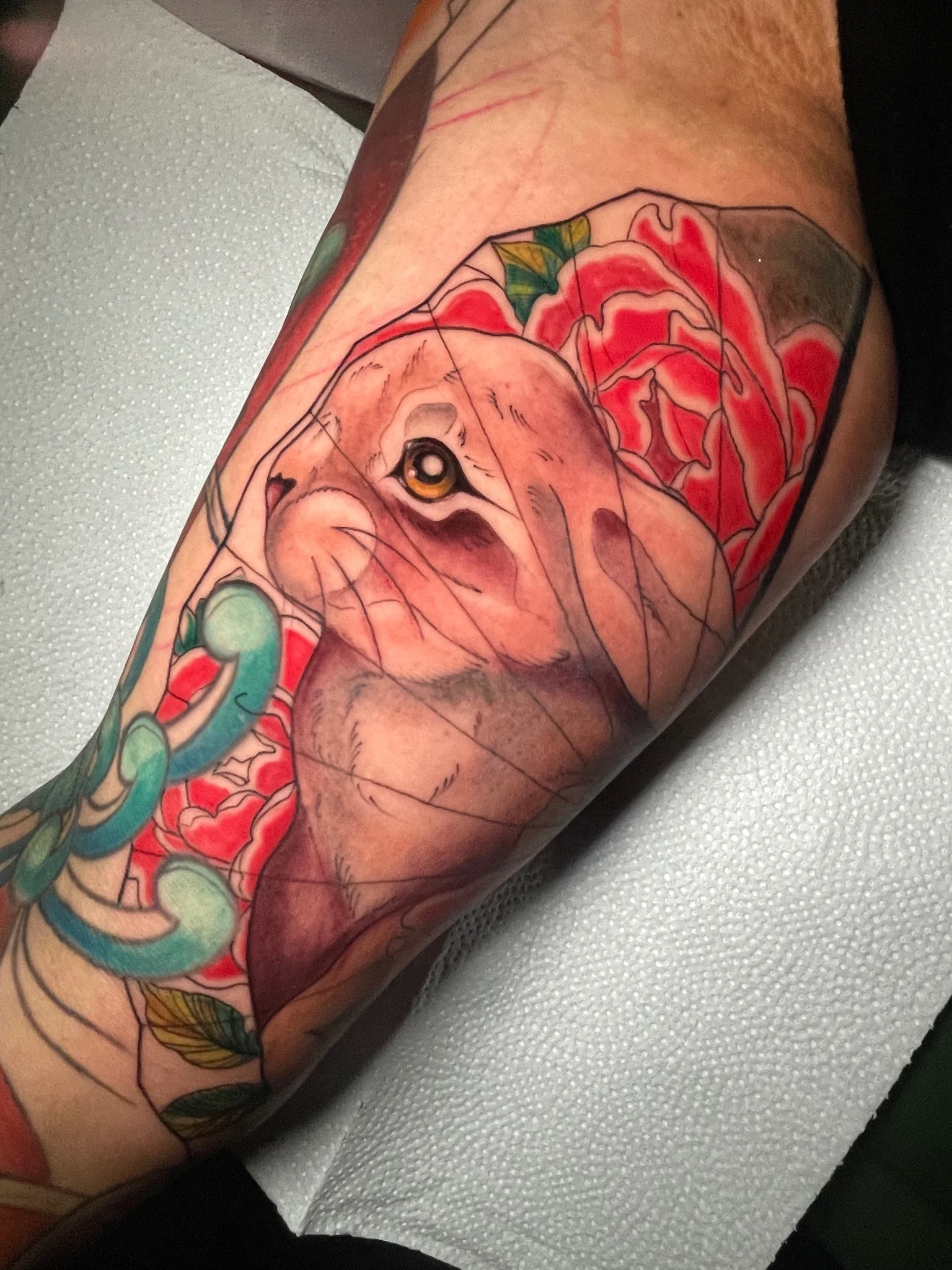 Neo-Traditional tattoo by Disanty Tattoo