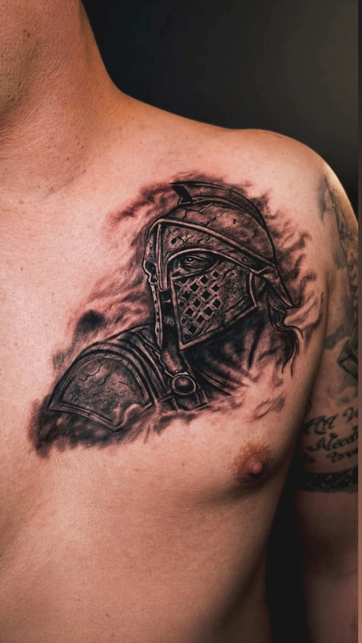 Black & Grey Realism tattoo