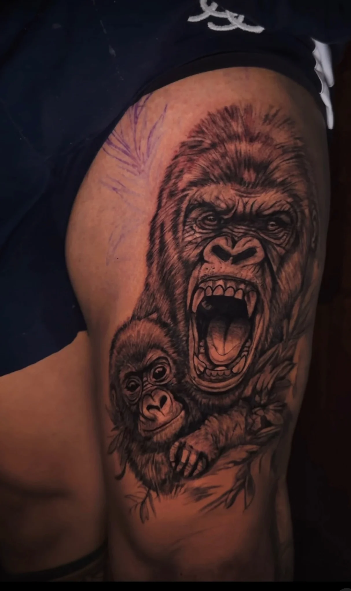 Black & Grey Realism tattoo