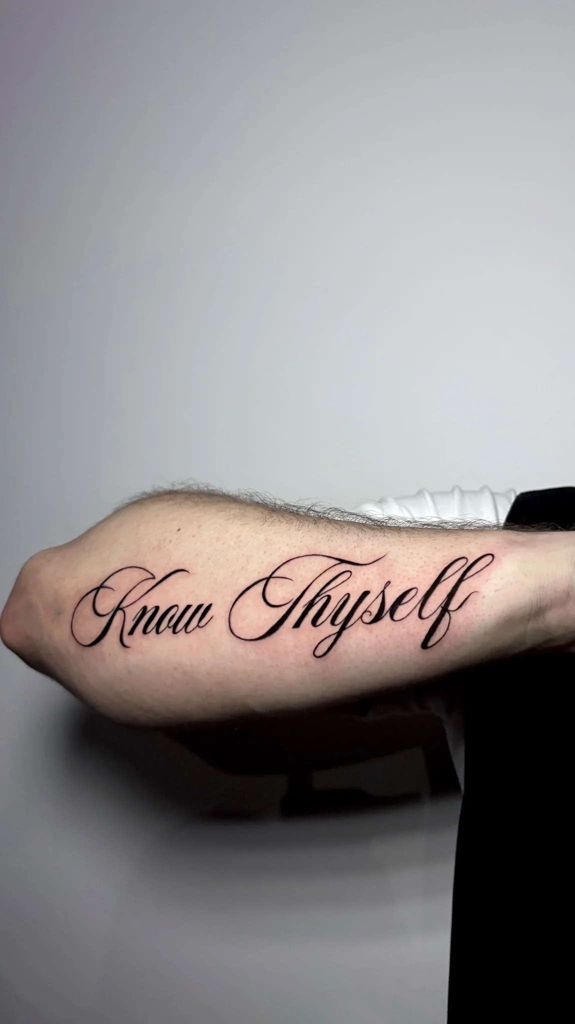 Calligraphy tattoo