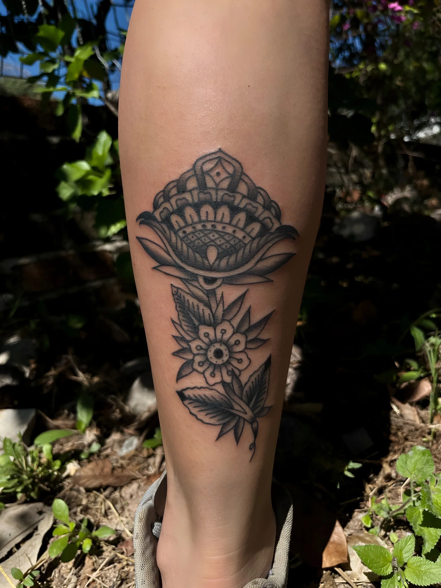 Ornamental tattoo
