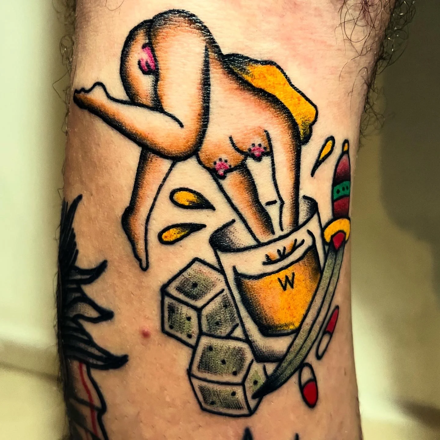 American Traditional tattoo