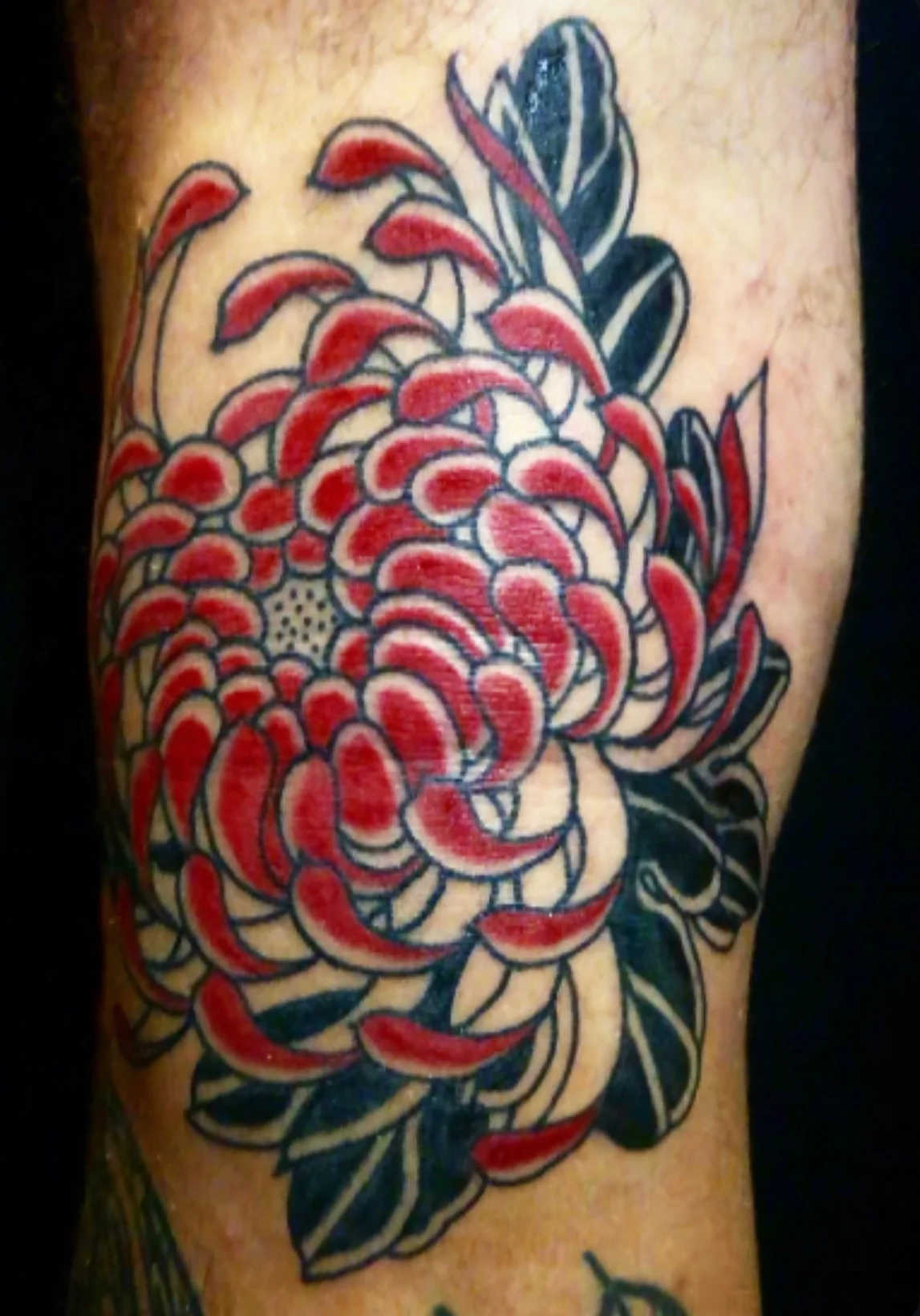 Floral tattoo
