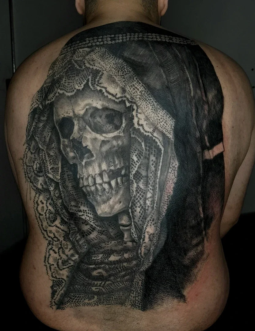 Black & Grey Realism tattoo
