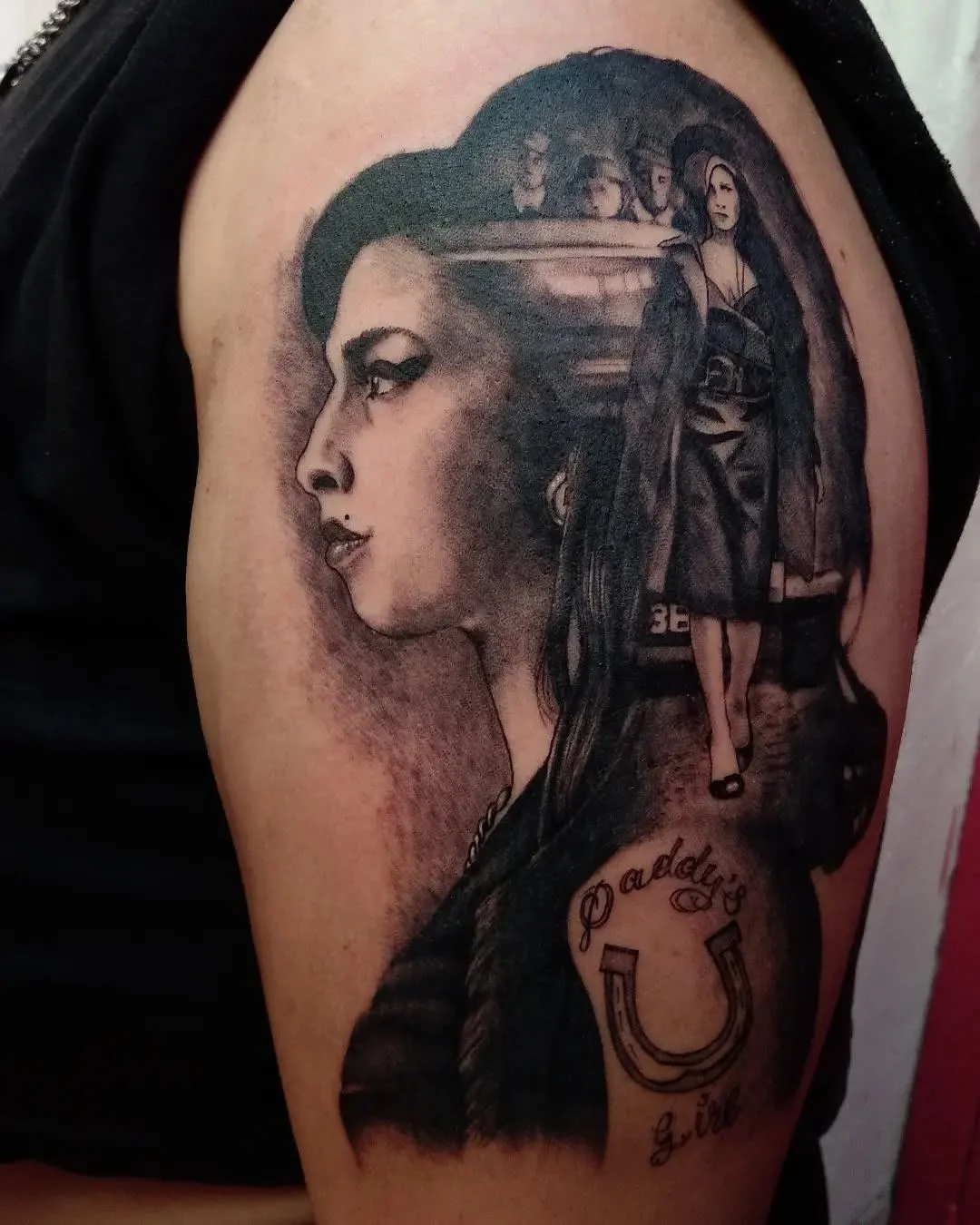 Black & Grey Realism tattoo
