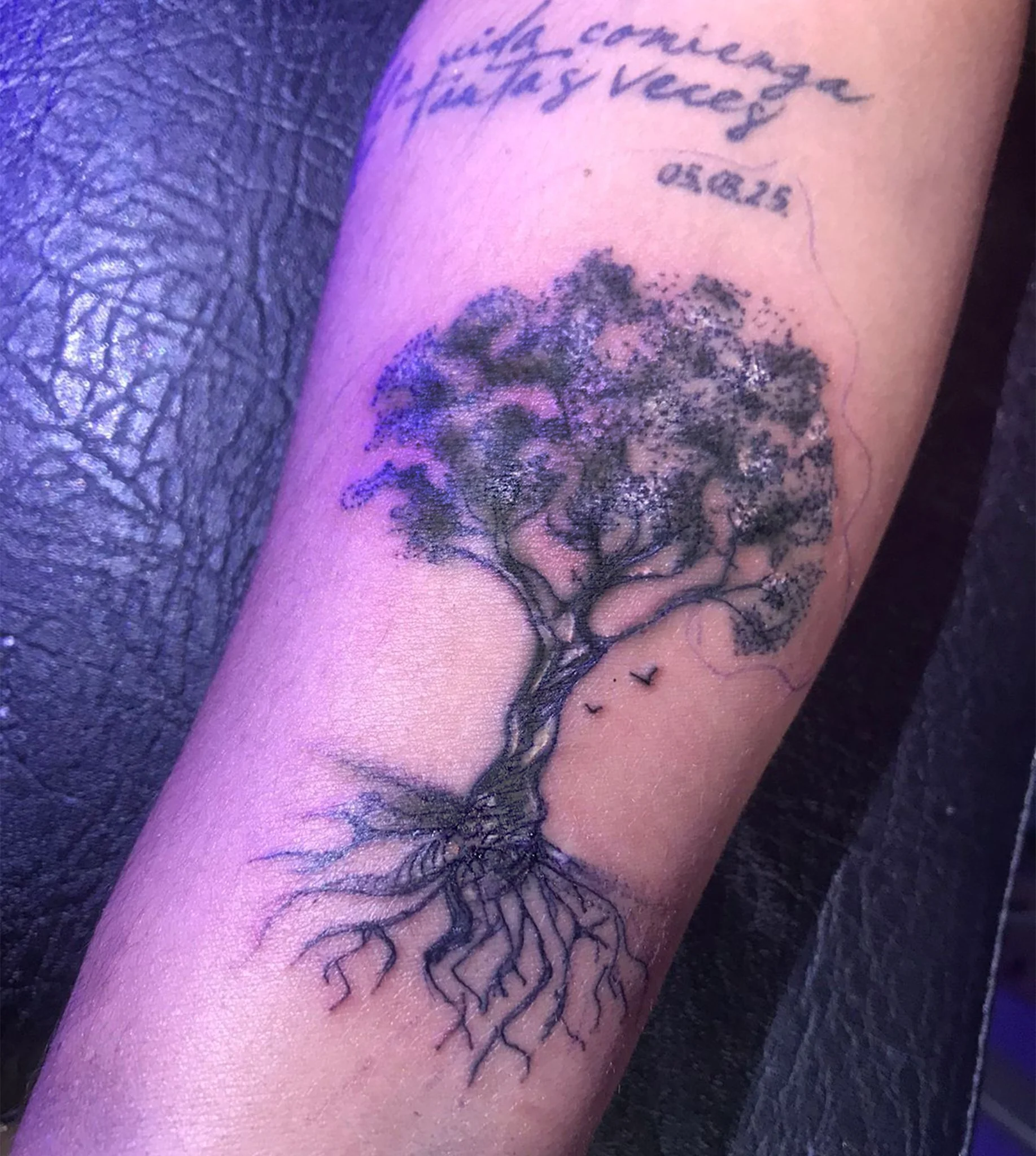 Black & Grey tattoo by Jo Ta Pe