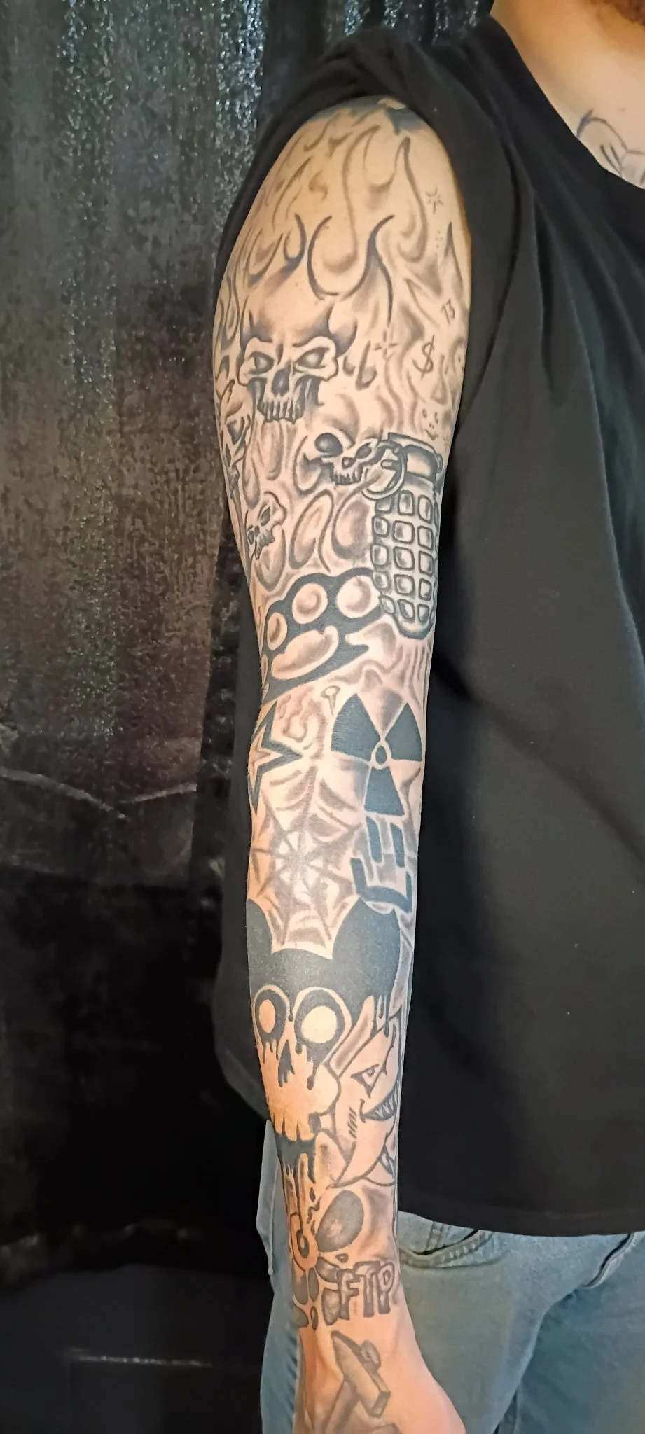 Patchwork tattoo