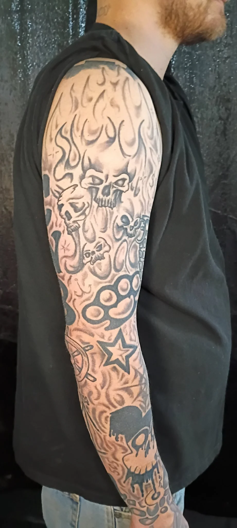 Black & Grey tattoo