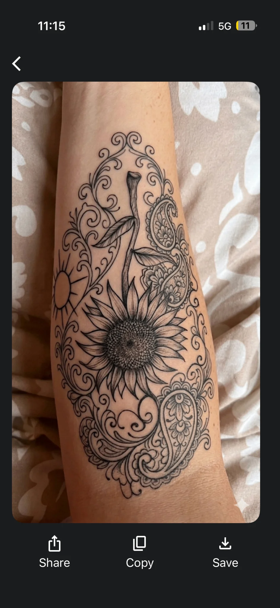 Ornamental tattoo by luckycoyoti