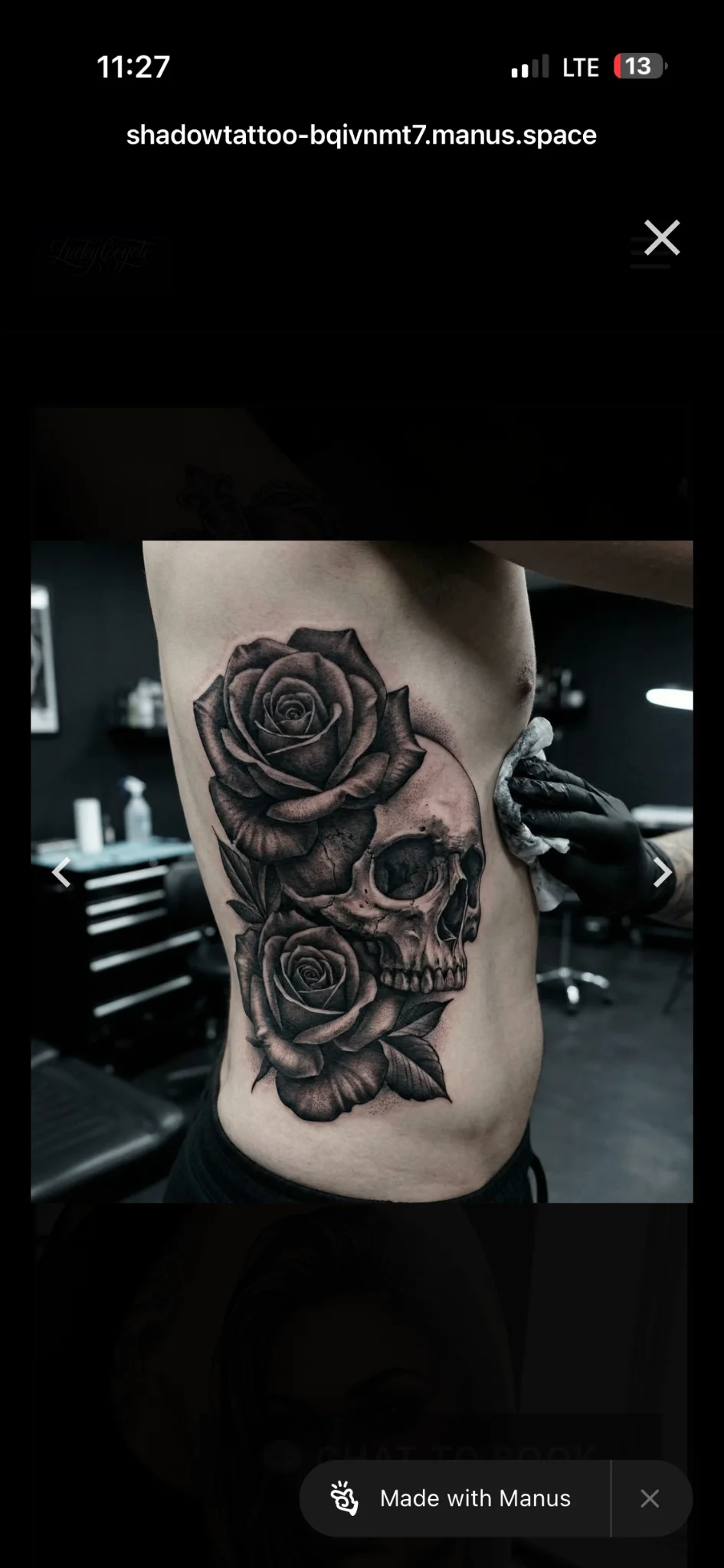 Cover-up tattoo