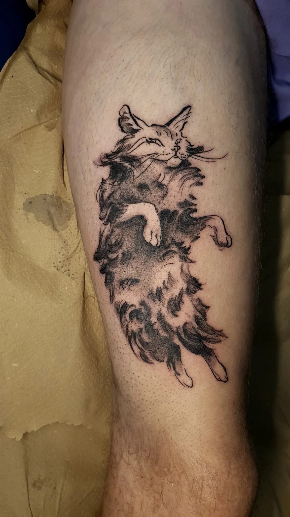 Illustrative tattoo
