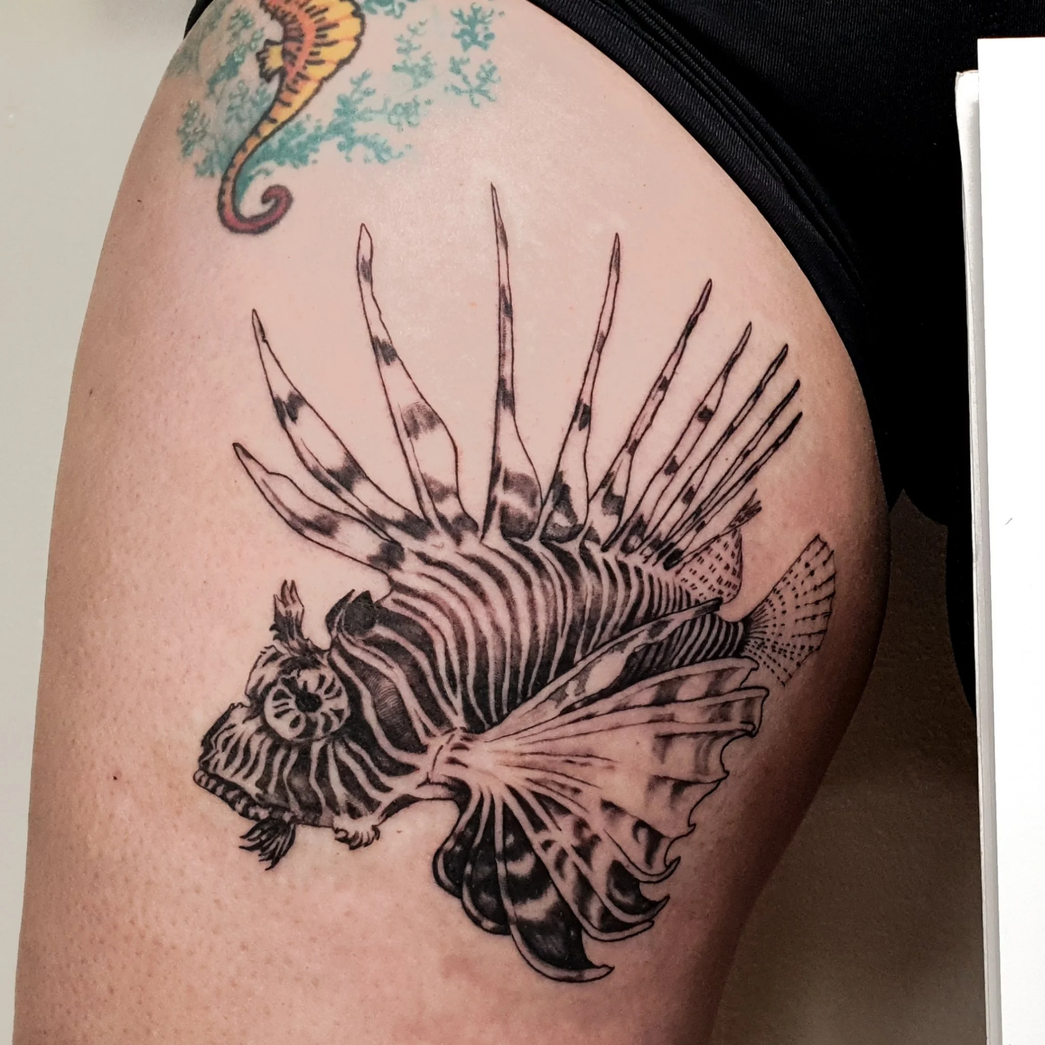 Black & Grey tattoo