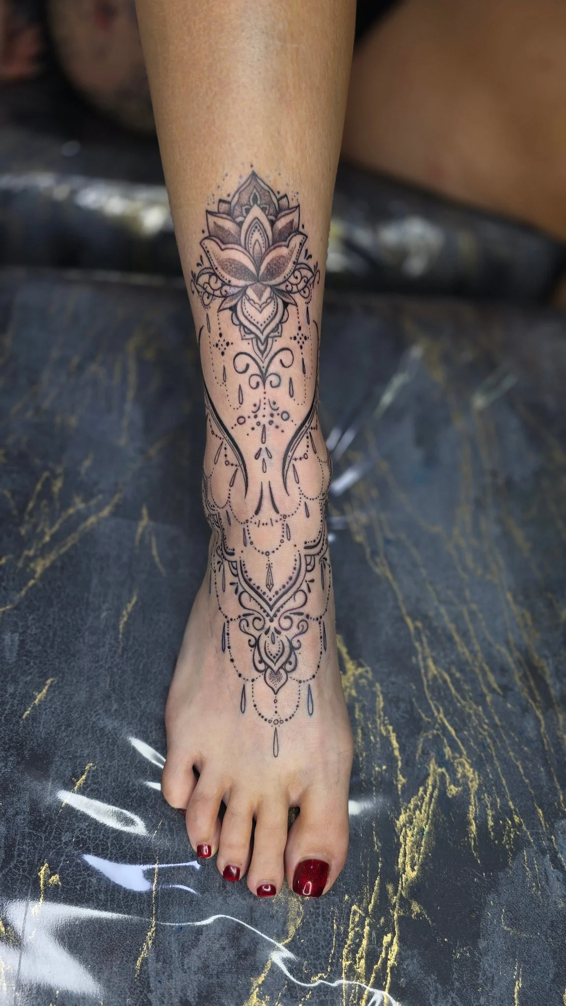 Ornamental tattoo