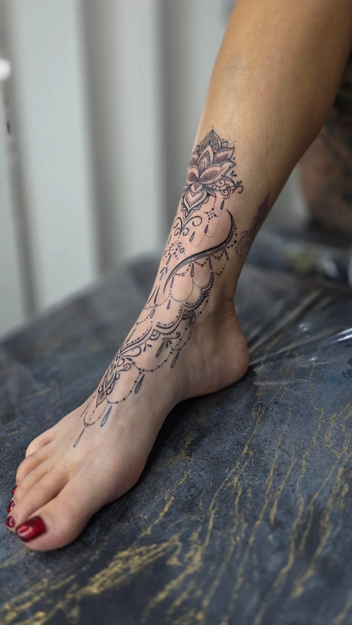 Ornamental tattoo