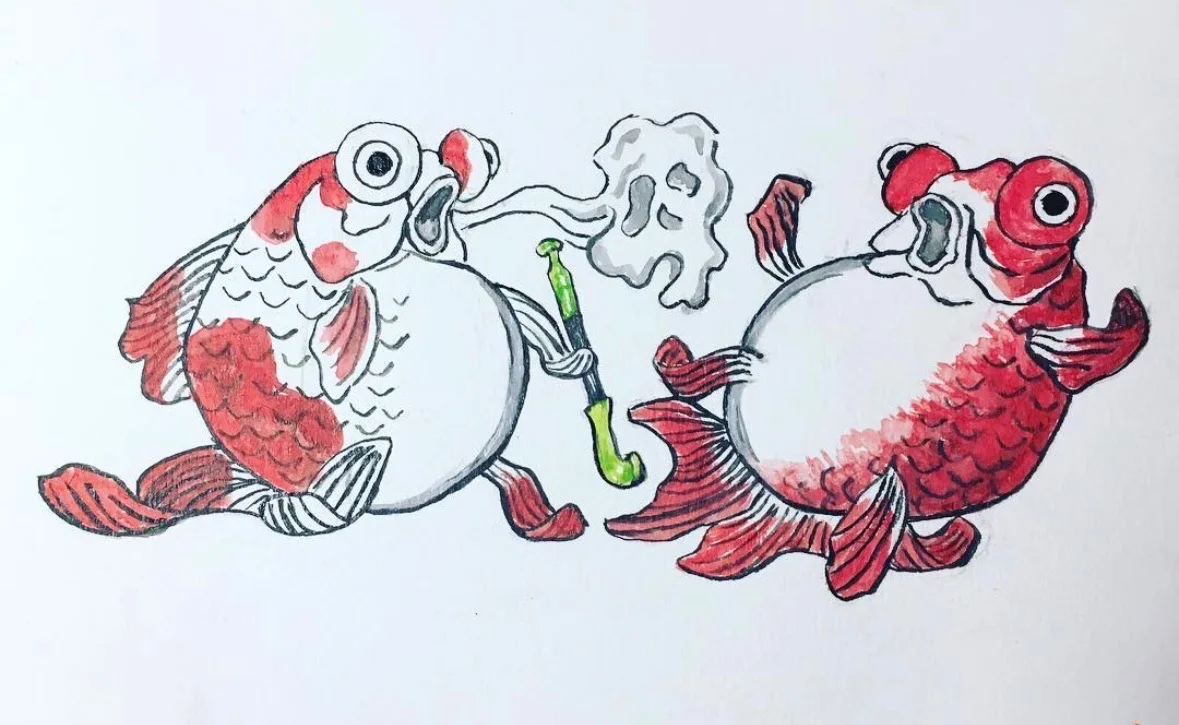 none tattoo by JuJu