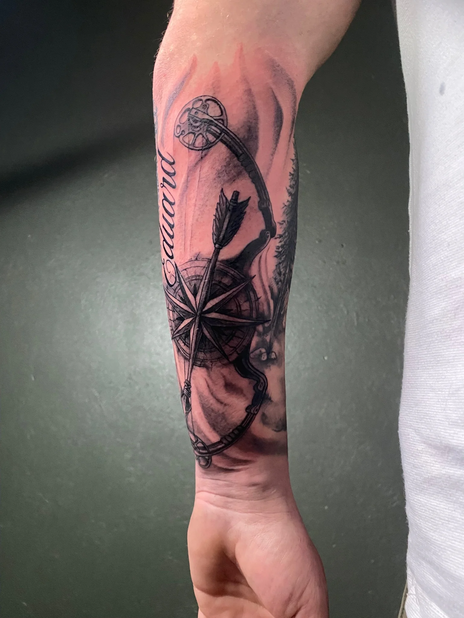Black & Grey Realism tattoo by Dzmitry Liasnou