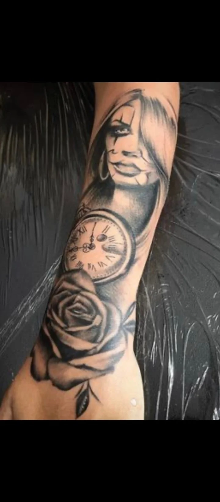 Black & Grey Realism tattoo
