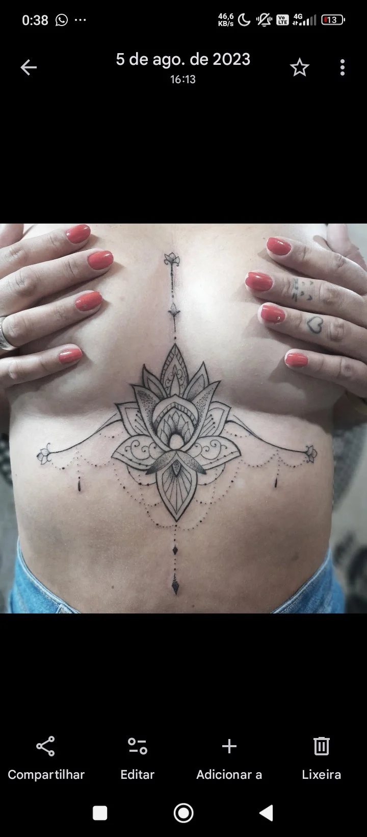 Ornamental tattoo