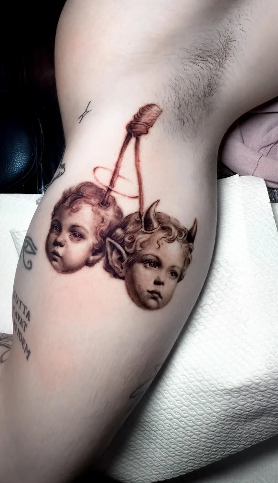 Black & Grey Realism tattoo by Sfera_tattoo