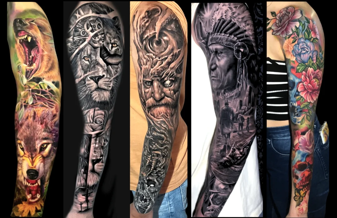 Patchwork tattoo