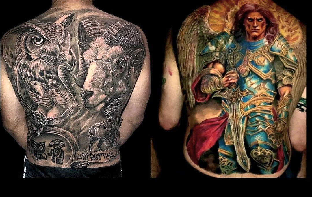 Patchwork tattoo