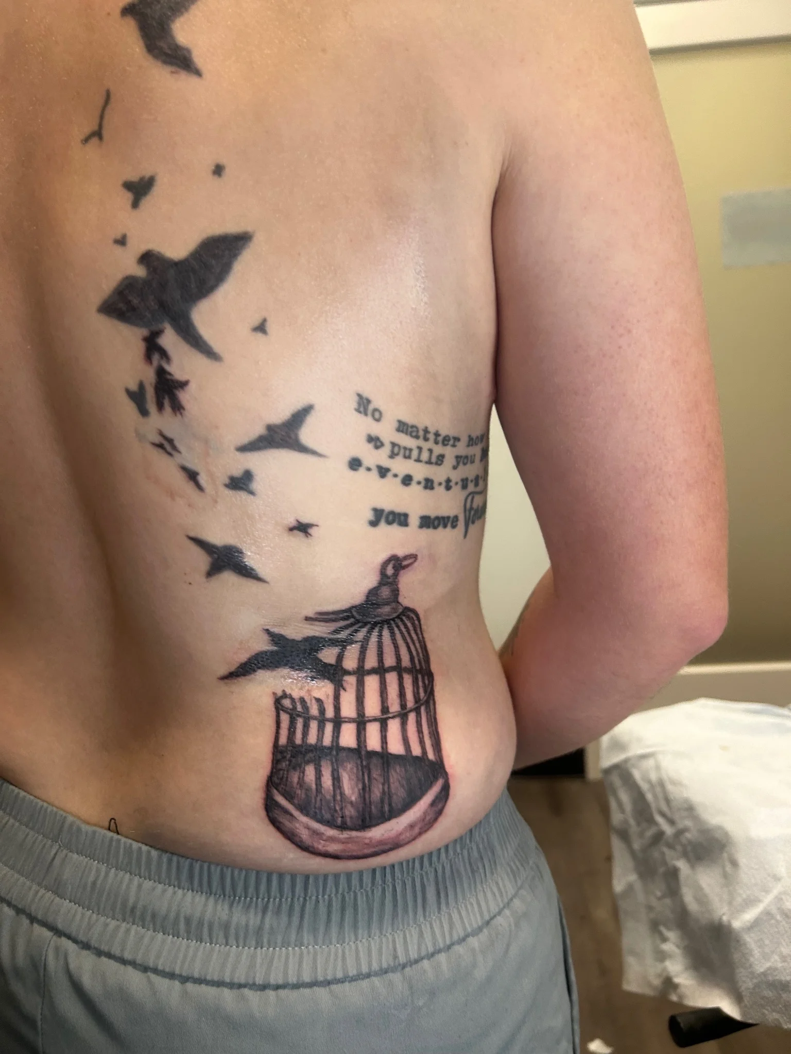 Blackwork tattoo by Marc Salerno
