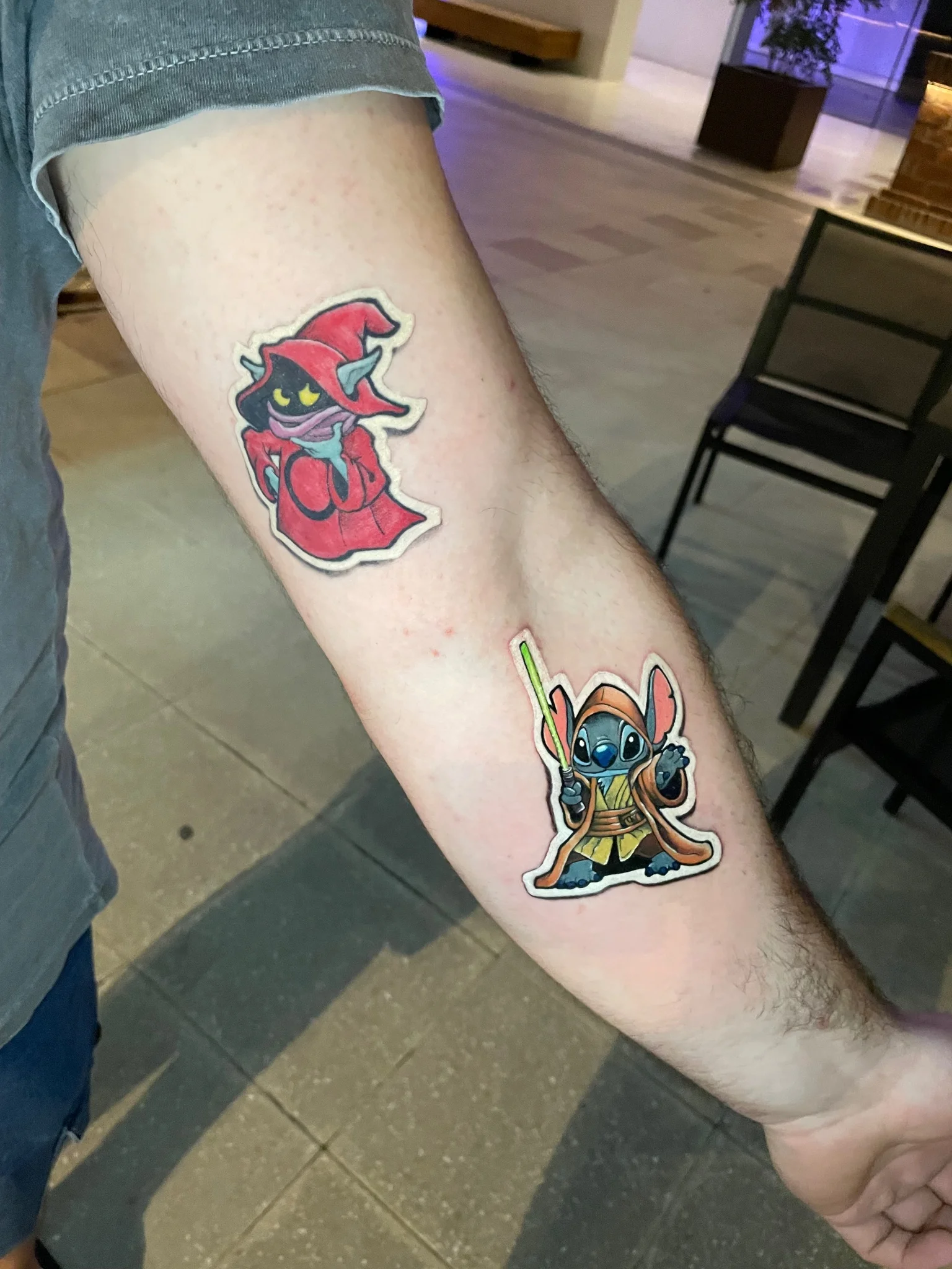 New School tattoo